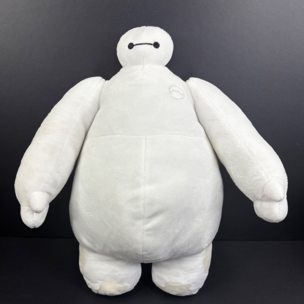 Disney Store Big Hero 6 Baymax Plush White Soft Stuffed Animal